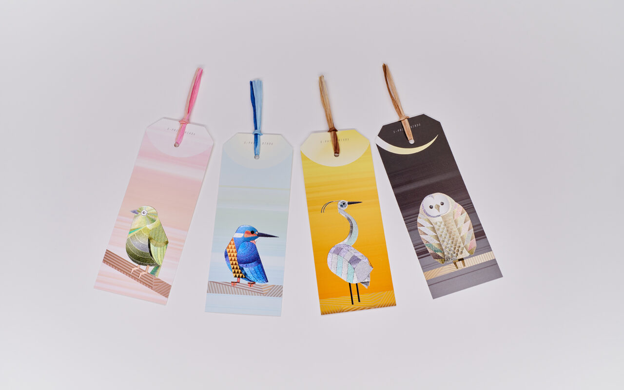 S PRISM BIRDS bookmark｜KobeDesignCenter Inc.